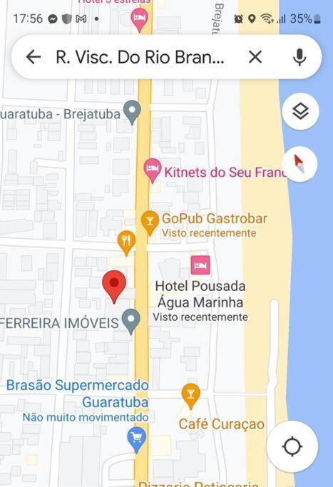 Apartamento Brejatuba Beira Mar Guaratuba Exteriör bild